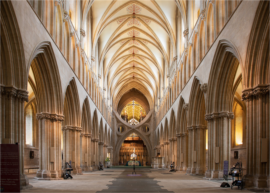 02 Wells Cathedral Nave by Rob Harley