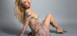 28 Wearing Butterflies And Flowers by Rob Harley