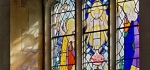 Flamstead Church window by Philip Byford