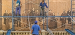 Mending the Mural by John Humphrey