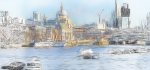 London skyline by John Humphrey