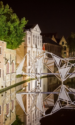 Bridge of triangles by Ron Smith