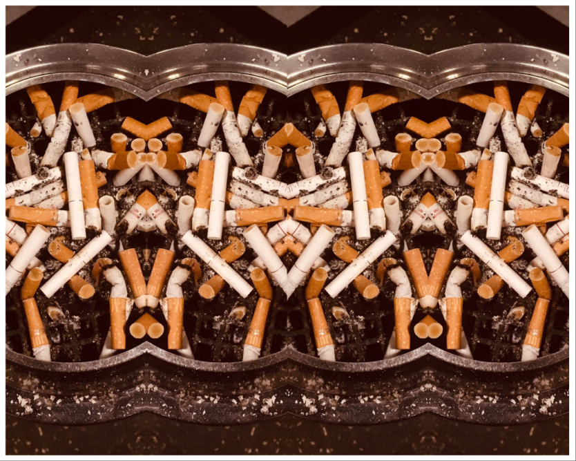 04 The Symmetry Of Cigarettes by Emyr Williams