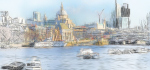 London skyline by John Humphrey