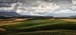 Last light on summer fields by James McCracken
